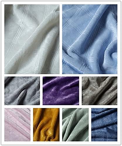 CREVENT Fuzzy Baby Throw Blanket Neutral, Super Soft Plush Blanket for Baby Boys and Girls/Newborns/Infant/Toddler (30"X40" Laurel Green)