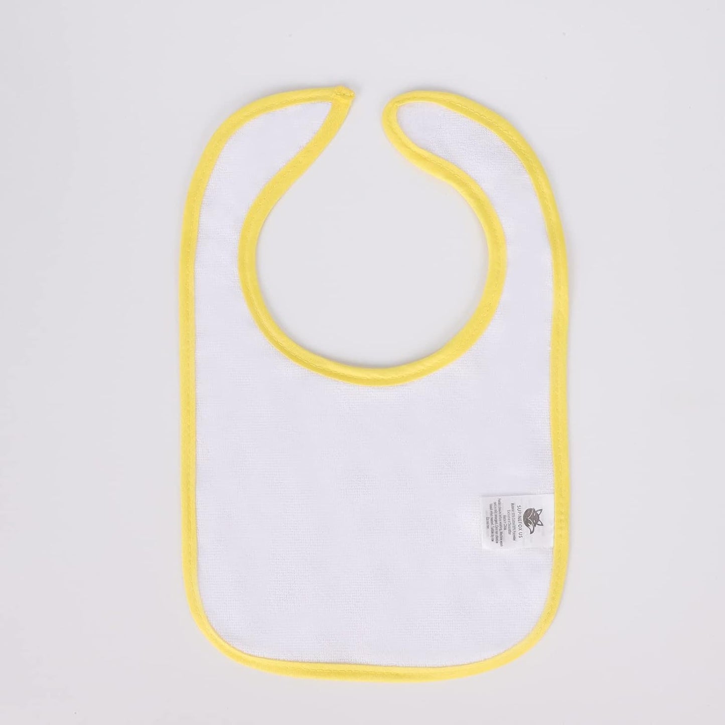 SPINFOX Waterproof Baby Bibs for Girls, Boy, Unisex Drool Bib Cotton Solid Knit Infant Feeding Bibs