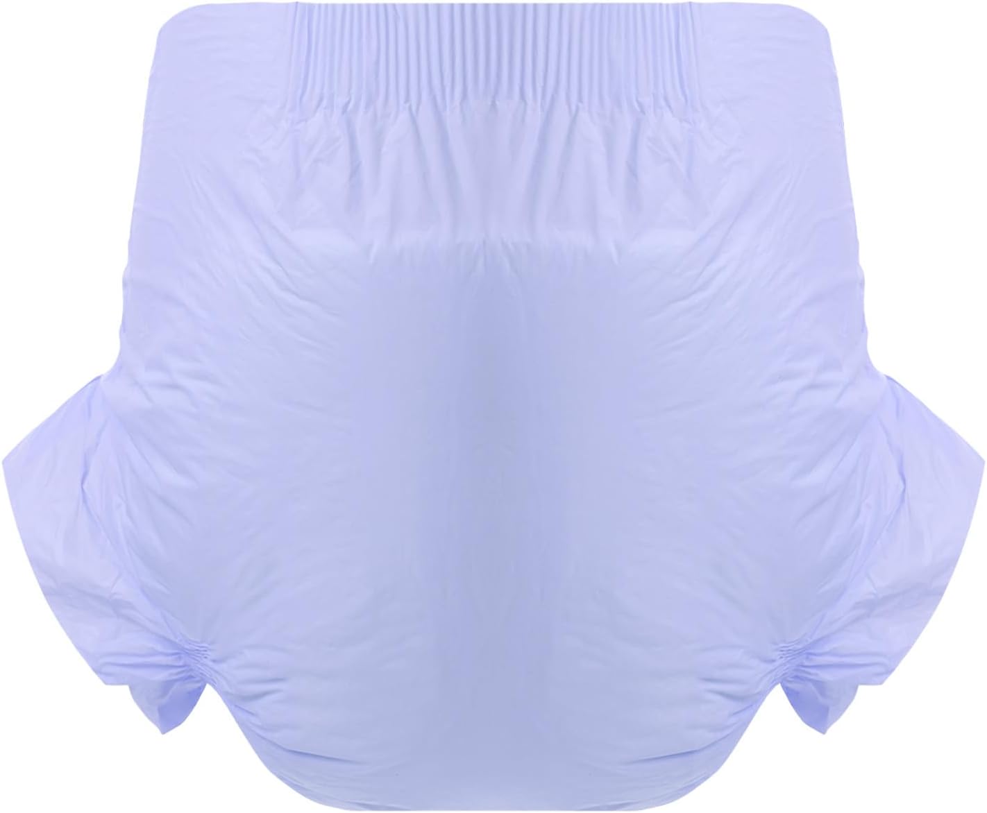 CutiePlusU Disposable Adult Diaper Heavy Absorption Dry Surface Adult Diapers All Night- Purple 10 Pieces (Large 37"-47")