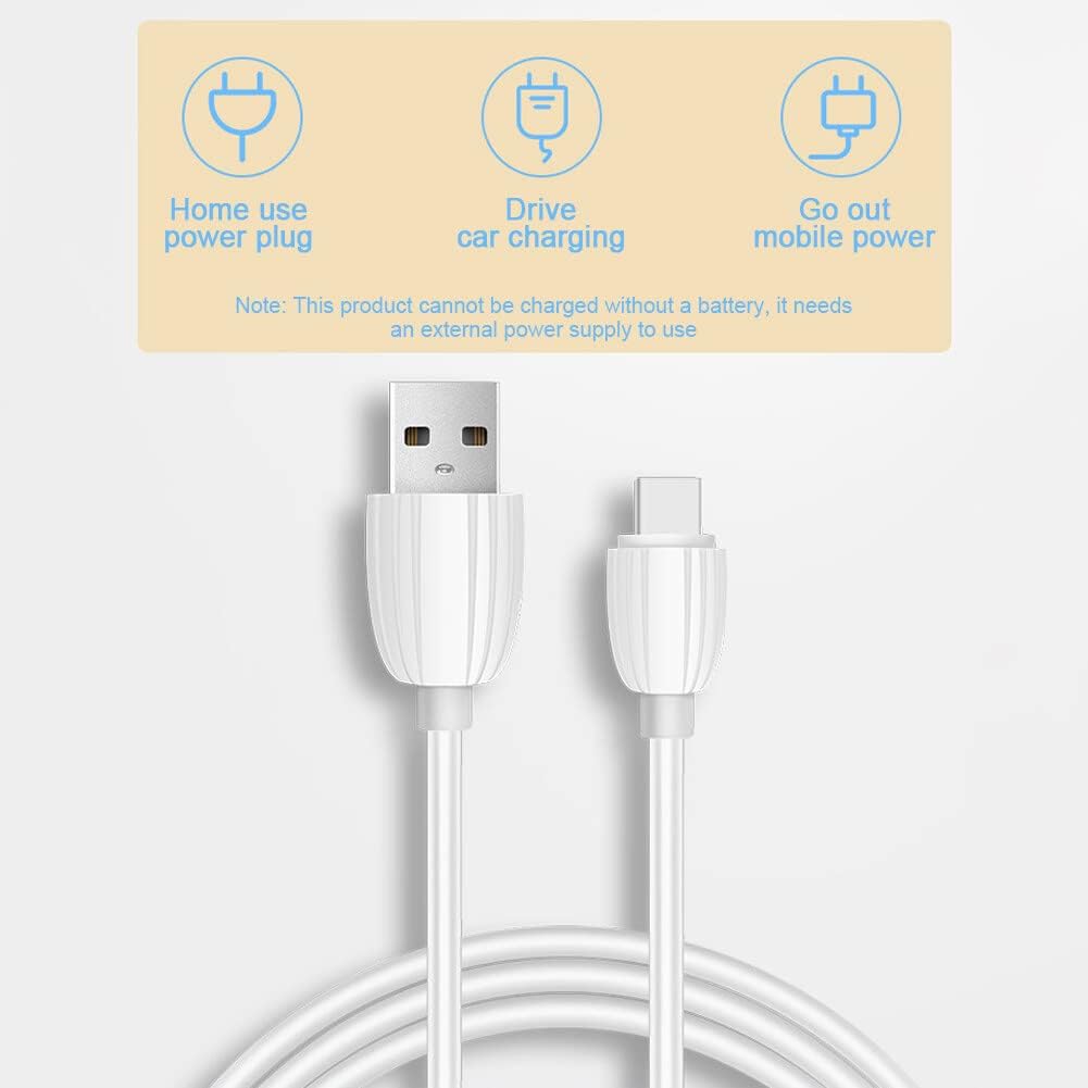 USB Milk Warmer Bag, Portable Bottle Warmer for Travel, 5-Speeds Temperature Adjustment Drink Warm Milk Bottle Insulation Cover with USB Cable