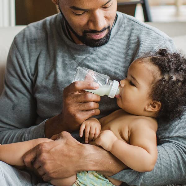 Evenflo Feeding Classic BPA-Free Silicone Fast Flow Nipples - 8 Months+, 6 Pack,Clear