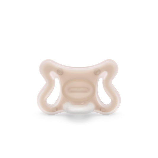 Suavinex Zero Zero Silicone Baby Pacifier w/SX Pro Physiological Pacifier Nipple (-2-2M), Light
