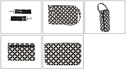 SoHo Grand Central Station Diaper Bag 7Pc, Stars