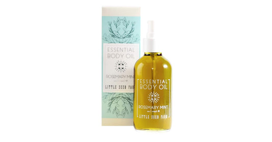 Little Seed Farm Essential Body Oil, Rosemary Mint, 4oz