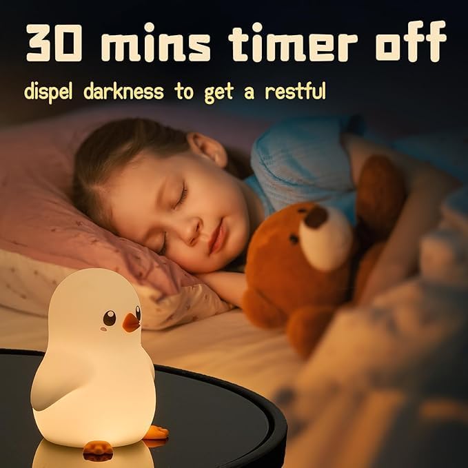 DNBFLL Penguin Night Light, Night Light for Kids,Kid Rooms Lamps, Charming lamp Decoration for Children's Rooms, Delightful Gifts for Baby Boys and Girls, Christmas Presents