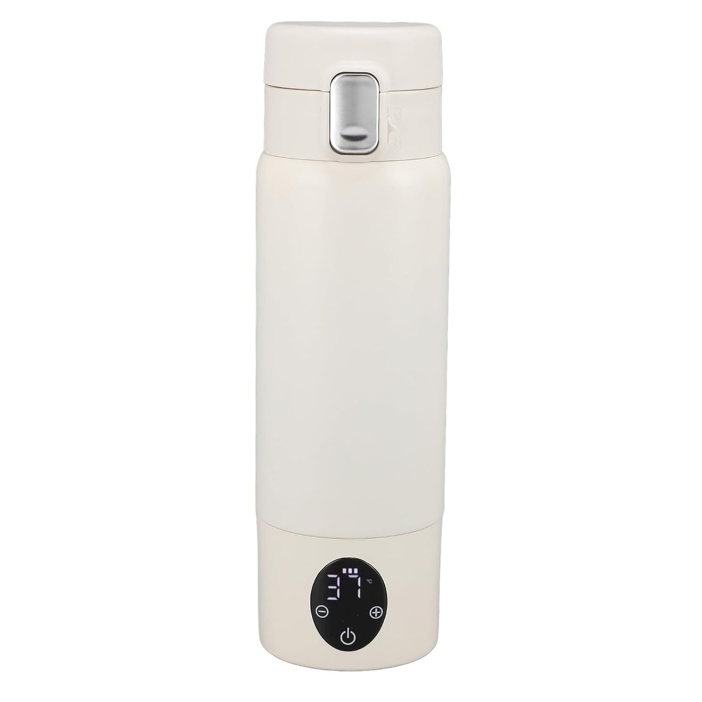 Portable Bottle Warmer, Bottle Warmer, Portable Milk Warmer for Travel, Quickly Heats Water, 37-50°C, Adjustable Capacity 300ml, Travel Bottle Warmer