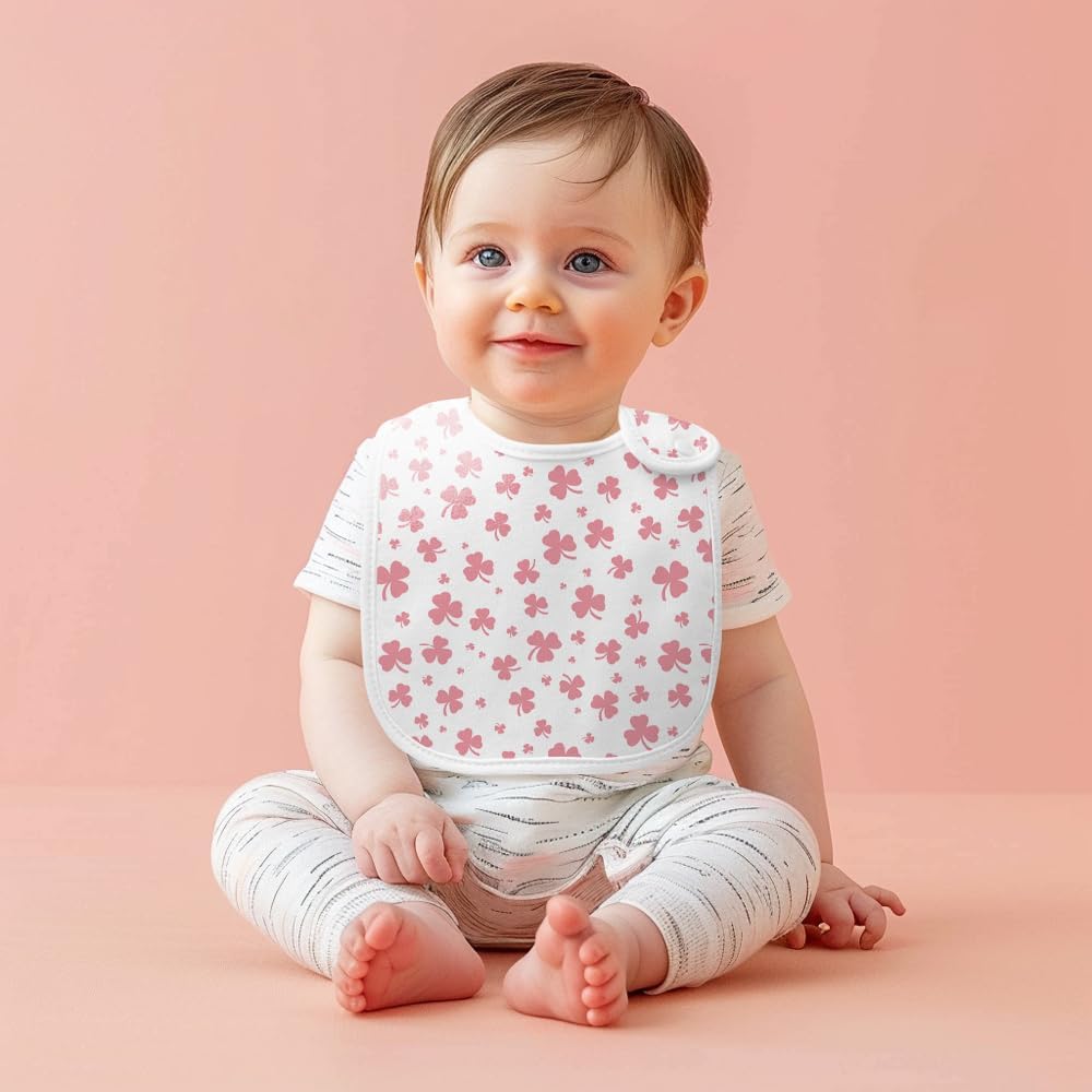 Pack of 6,Baby Bibs,Unisex,Soft and Absorbent,Adjustable,Easy to Use