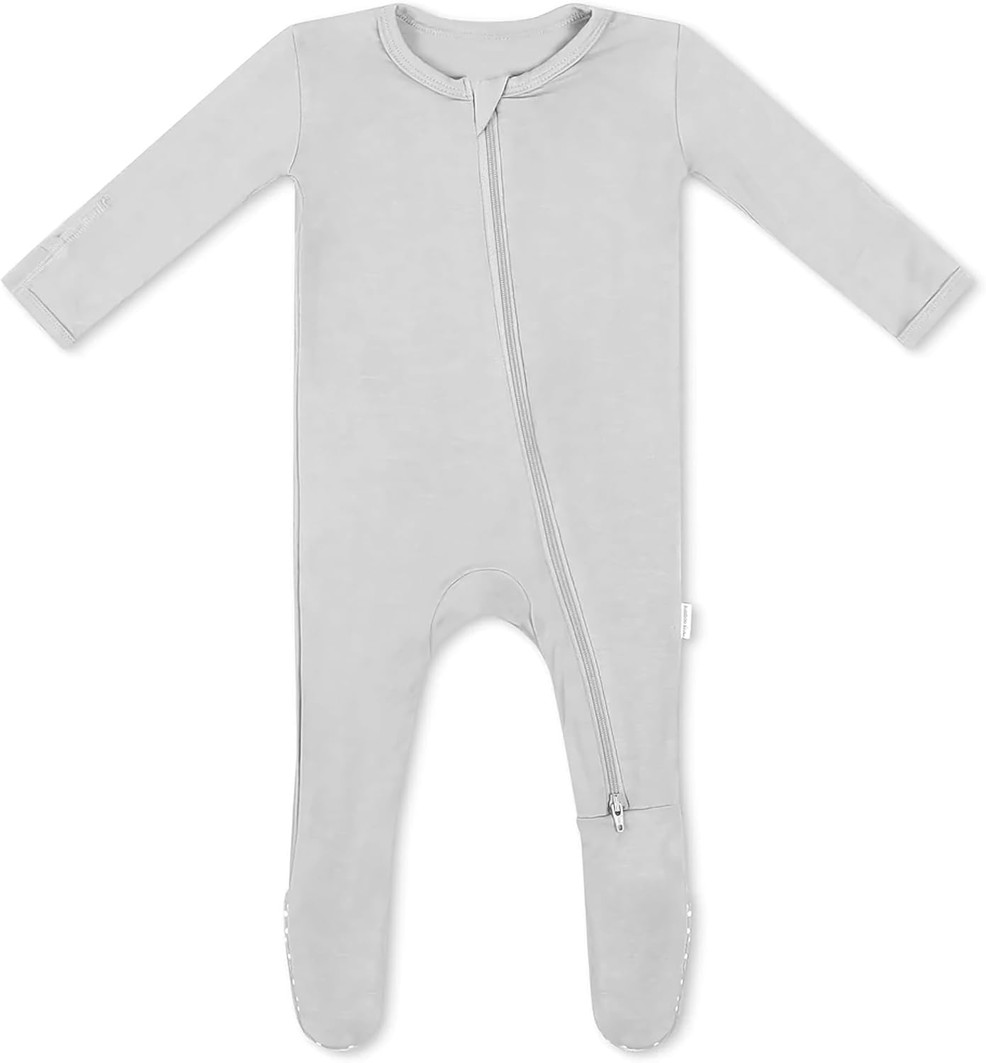 Bamboo Little Soft Baby Footie Pajamas, Baby Clothes, Newborn Sleepers, 95% Viscose and 5% Spandex, 0-24 Months