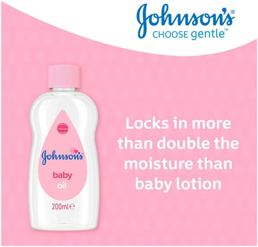 Johnson's Johnsons Baby Oil By Johnsons Baby for Kids - 6.7 Oz Oil, 6.7 Ounce