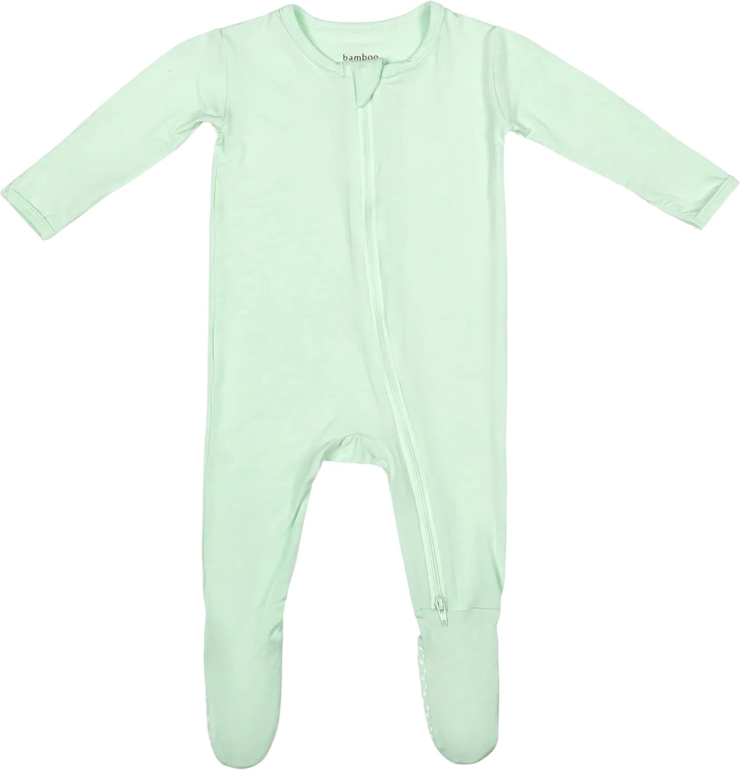 Bamboo Little Soft Baby Footie Pajamas, Baby Clothes, Newborn Sleepers, 95% Viscose and 5% Spandex, 0-24 Months
