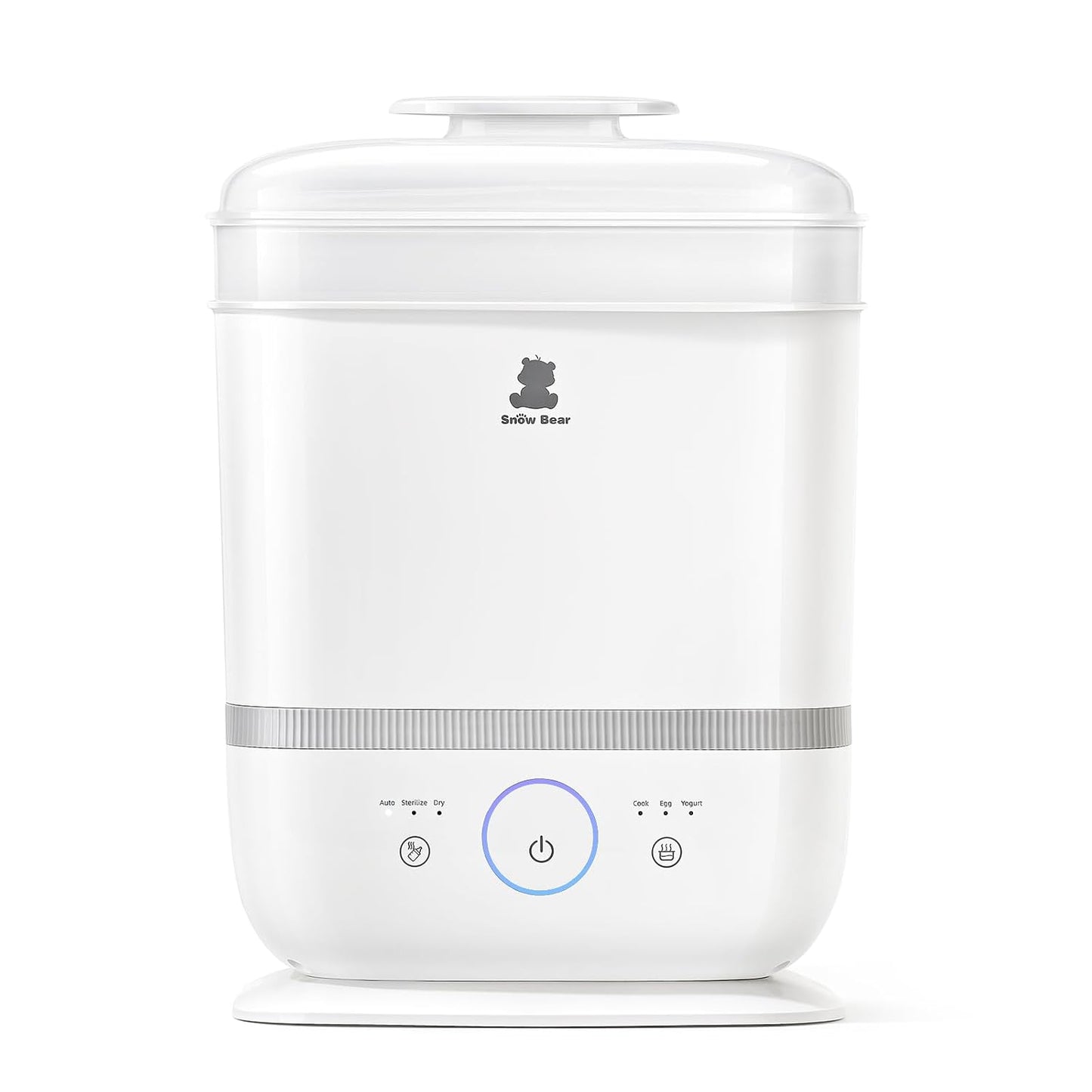 Snow Bear Baby Bottle Sterilizer and Dryer with Touchscreen, 6-in-1 Steam Bottle Sterilizer for Baby Bottles Pacifier, Breast Pump Part, 13 Bottles Extra-Large Capacity for Fast Drying Baby Essential