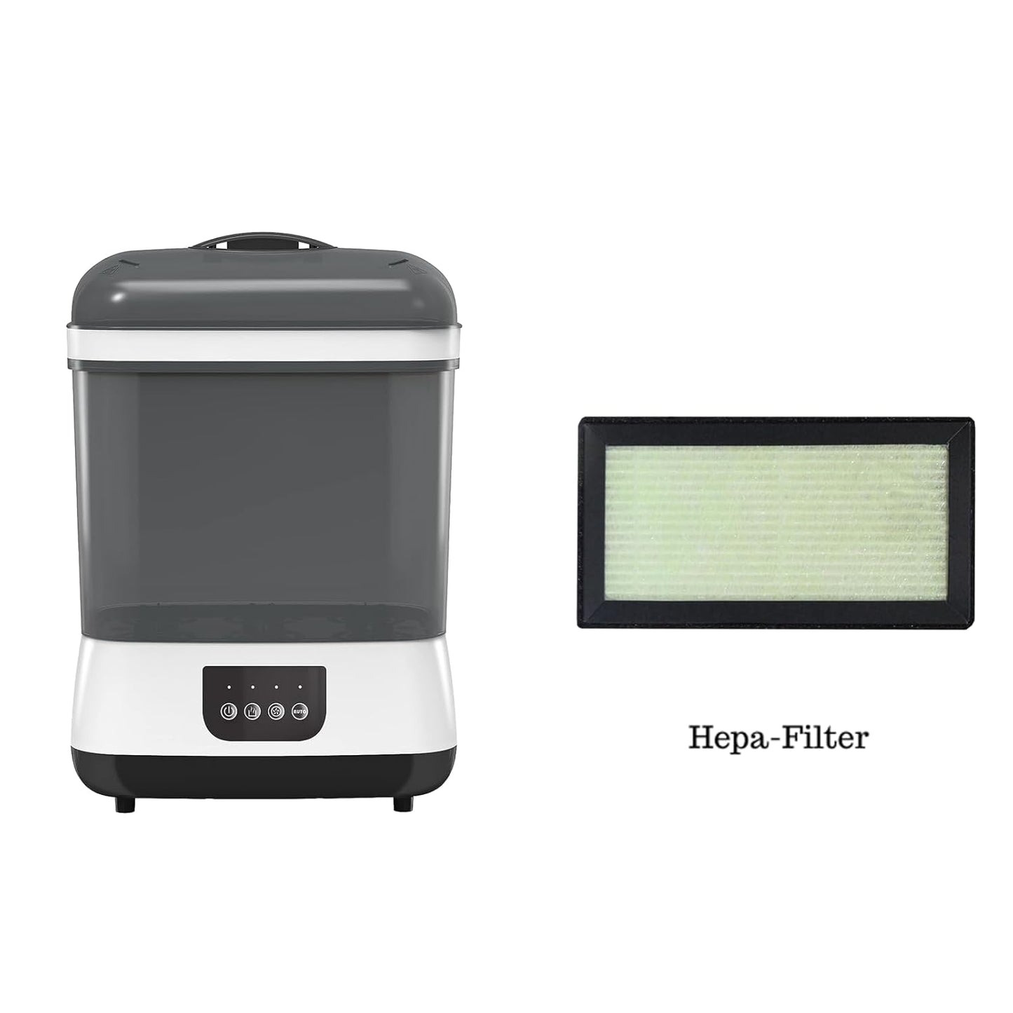 6 Pack HEPA H13 True Filter Replacement for Dr. Brown's Sterilizer and Dryer for Baby Bottles and Pacifiers