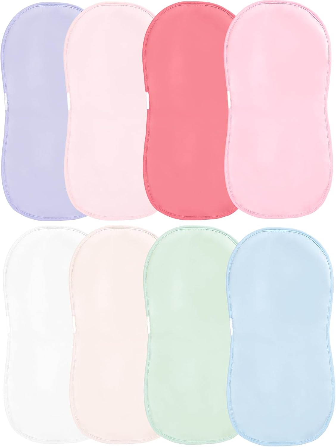 Baby Burp Cloths, Soft & Absorbent Burping Clothes for Newborns and Infants, Baby Boys and Girls (8 Pack)
