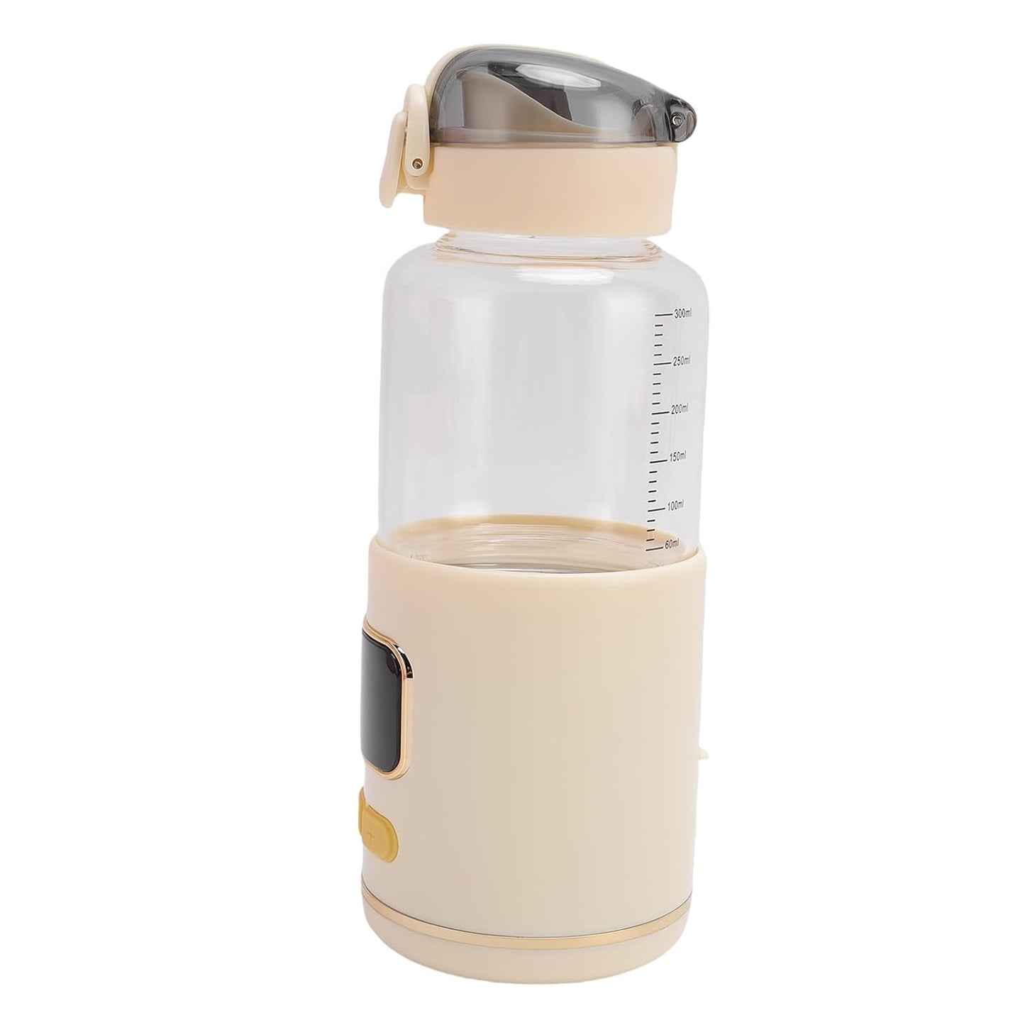 Portable Bottle Warmer Adjustable Temperature Rechargeable Cordless Baby Milk Warmer for Travel Outdoor