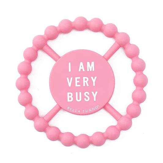 Baby Teether by Bella Tunno, Silicone Teethers for Babies 3-6 Months, 6-12 Months, Baby Toys, Pacifier, Teething Relief, Boys, Girls, Very Busy