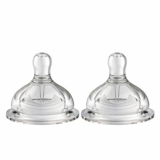 Baby Bottle Nipple, 100% Silicone,Replacement Baby Bottle Nipple for Babies, Newborn,Preemie 0-3 0-6 6-12 12+ Months