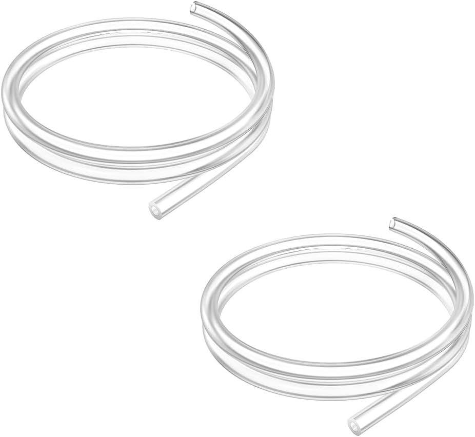 2Pcs Replacement Tubings Compatible with Spectra S2 Spectra S1 Spectra 9 Plus, Soft Silicone Tubing Replace for Spectra Tubing Ameda Tubing Avent Tubing, for Spectra Pump Parts