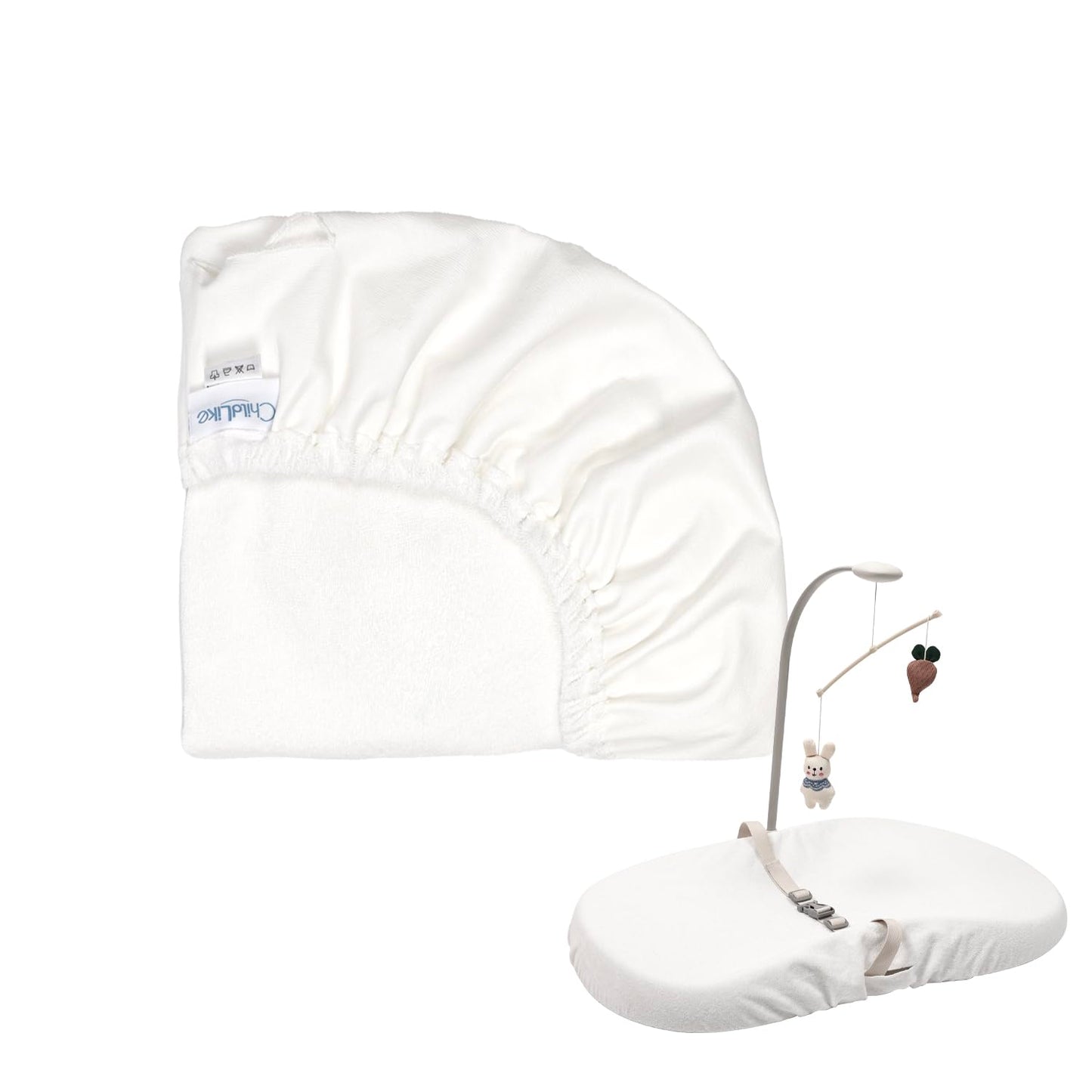 1-Pack Changing pad Cover Waterproof - Soft Baby Baby Changing pad Cover,Contour Changing Pads Liners,Change Pad Cover,Ultra-Soft & Breathable,Fits Skip Hop,Keekaroo Peanut,Machine Washable(1)