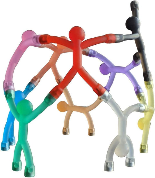 MAGMEN STEM Magnetic Travel Toys 10PC, Airplane Car Road Trip, Stocking Stuffers Fidget Sensory Toys for Kids 3 Years and Older