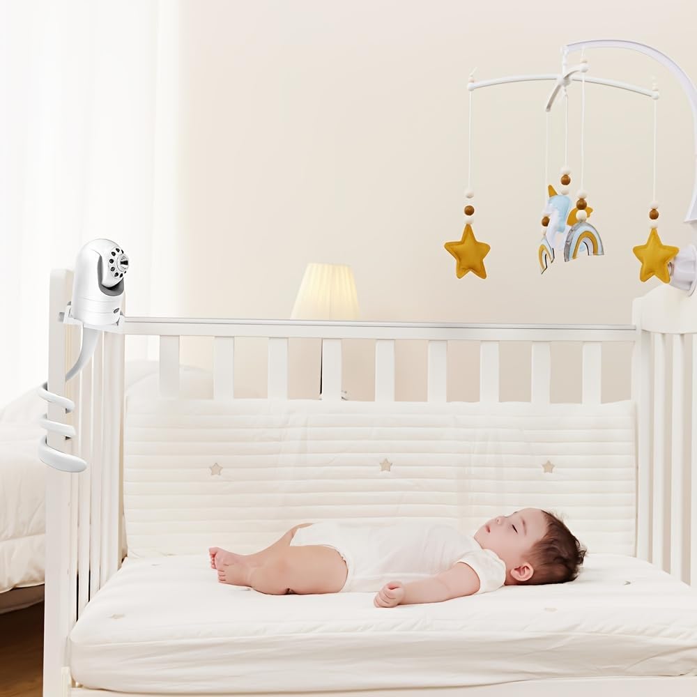 Universal Baby Monitor Camera Stand, Compatible with Baby Optical DXR 8，DXR-8pro Suitable for Most Baby Monitors, Suitable for Baby beds and Furniture, White