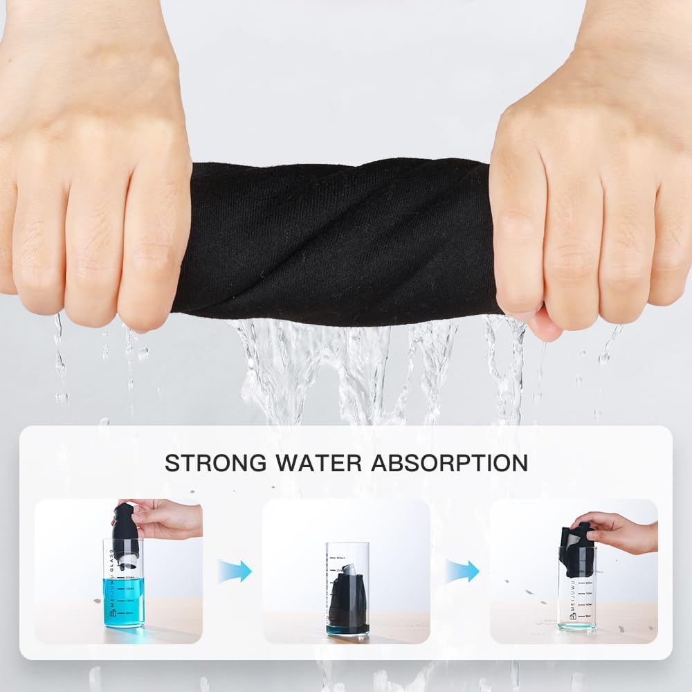 8 Pack Baby Bibs Unisex Adjustable with Snaps Ultra Soft Absorbent Drooling Teething for Boys and Girls