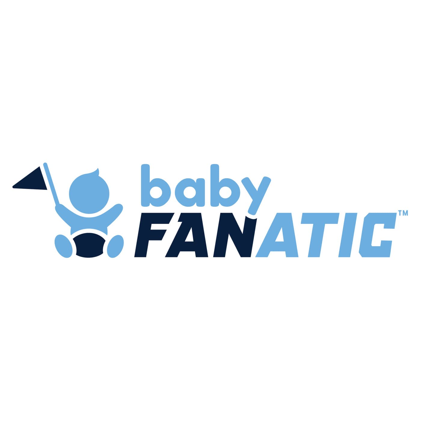 Baby Fanatic NCAA BYU Cougars Wood Rattle 2 Pack - Officially Licensed Baby Toy Set - Multicolor - Safe BPA Free - A & M Baby Toys - Ages 3 Months+