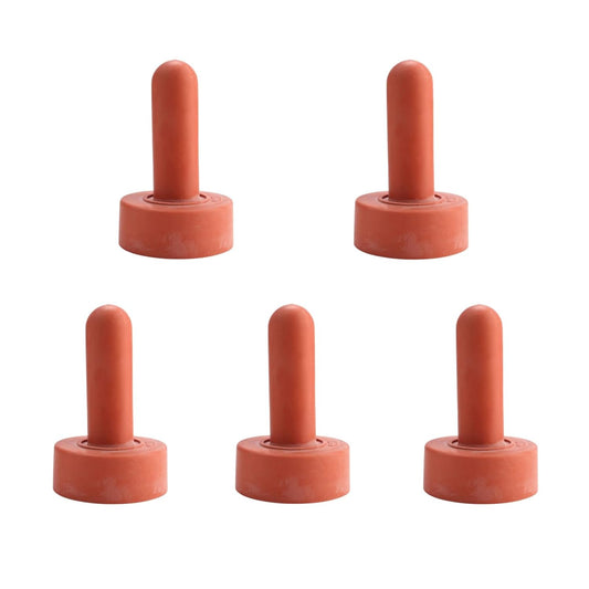 5Pcs Small Animal Milk Drink Nipple 10.7cm Length Rubber Calf Nursing Nipples Livestock Feeding Watering Supplies