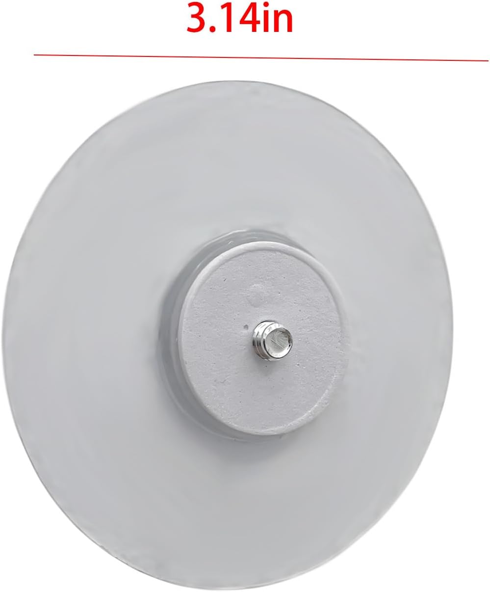 Baby Monitor Wall-Mounted Bracket for Battery-Powered Security Cameras, with Standard 1/4" Threaded Connection, Wall Sticker Installation White (Wall Stickers)