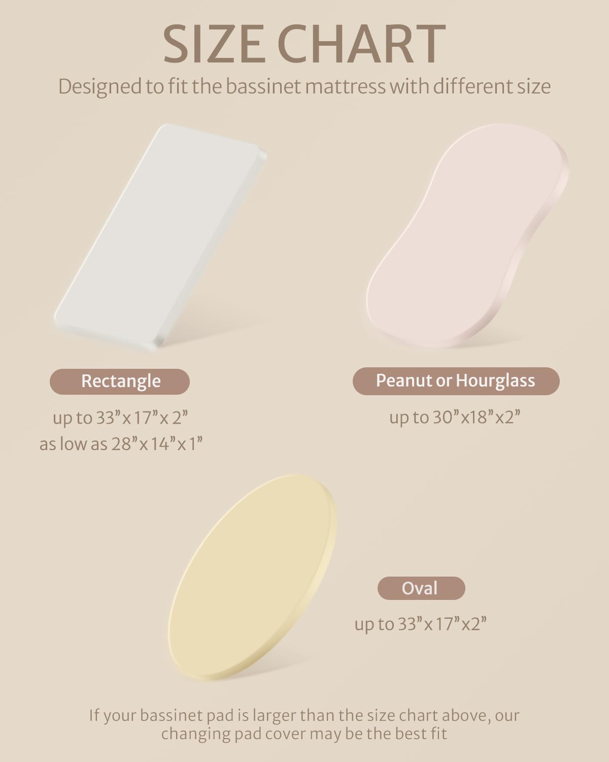 Blissful Diary Muslin Bassinet Sheets for Baby Girls Boys, Boho Soft Cotton Fitted for Oval Hourglass Rectangle Mattress, 2 Pack(Monstera&Dark Green)