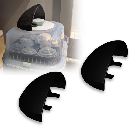 2 Pack Protective Cover for Baby Bottle Washer Sterilizer | Compatible with Momcozy KleanPal Pro Steam Shield | Prevents Burns-Protects Surfaces