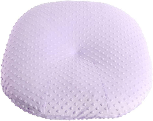 OWLOWLA Newborn Lounger Cover,Minky Removable Slipcover Fits Newborn Lounger for Baby Boy Girl(Lavender)