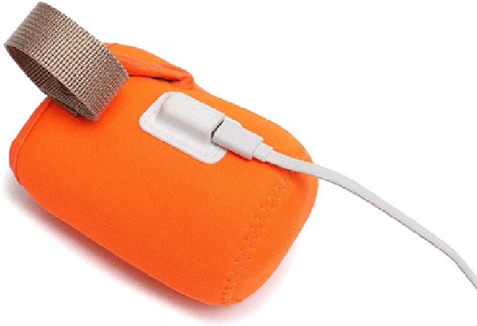 USB Baby Bottle Warmer Portable Travel Warmer Heater Infant Feeding Bottle Bag Blue