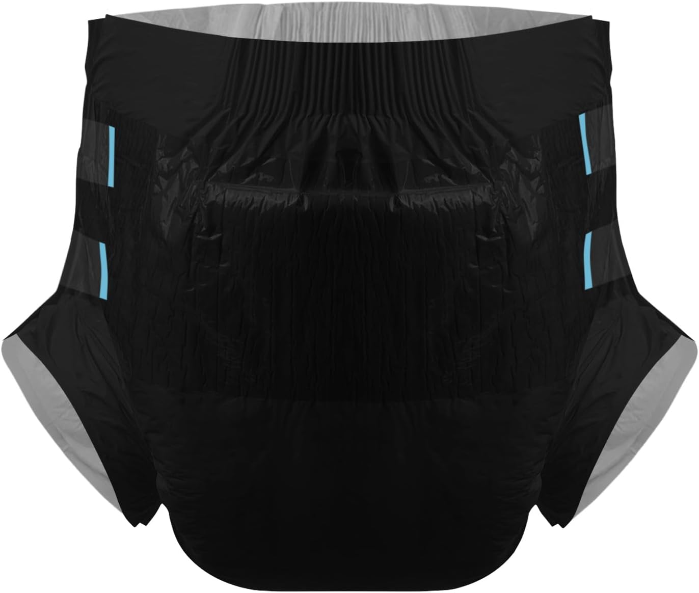 CutiePlusU Disposable Adult Diaper Heavy Absorption Dry Surface Adult Diapers All Night- Black 10 Pieces