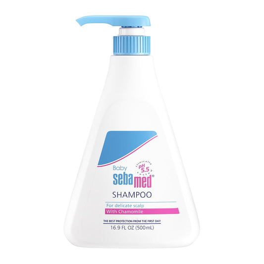SEBAMED Children's Baby Shampoo Extra Mild Cleanser for Delicate Baby Hair and Scalp (500mL)