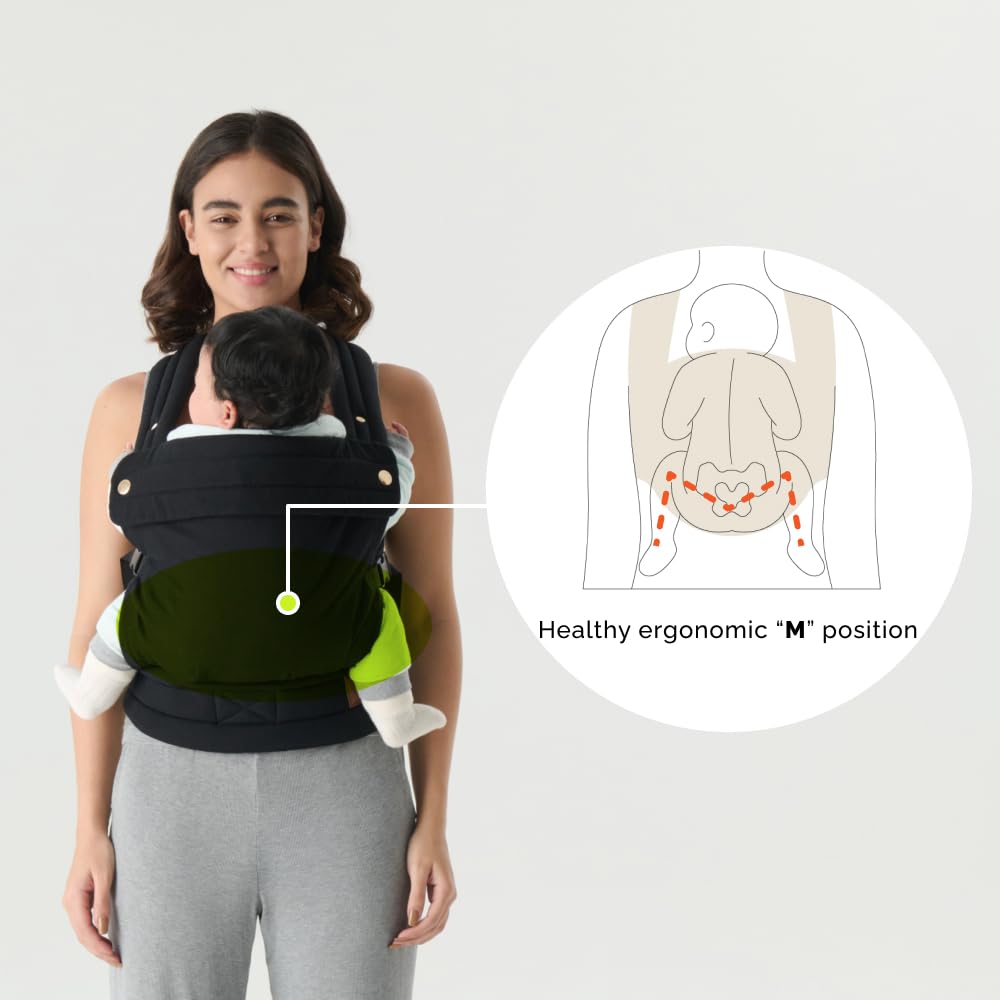 Baby Carrier Newborn to Toddler (Black)