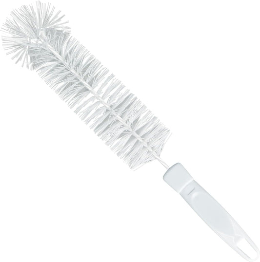 LOLA Bottle Brush Cleaner, Durable Fiber Bristles Around Twisted Wire with Gripper Handle & Storage Hang Hole, Dishwasher Safe, 1 Pack