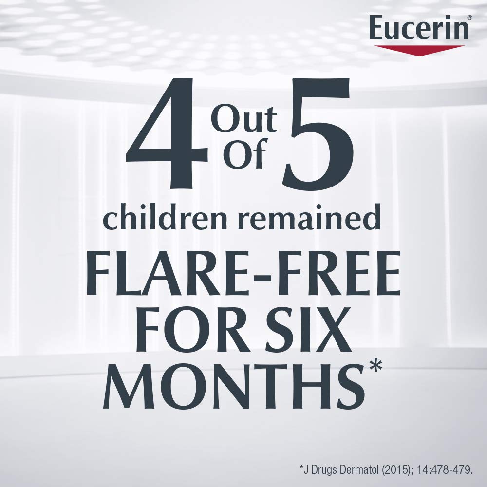Eucerin Baby Eczema Relief Cream and Body Wash (13.5 Fl Oz) + Baby Eczema Cream (8 Oz), Fragrance Free Skin Care Set with Colloidal Oatmeal (Skin Protectant)