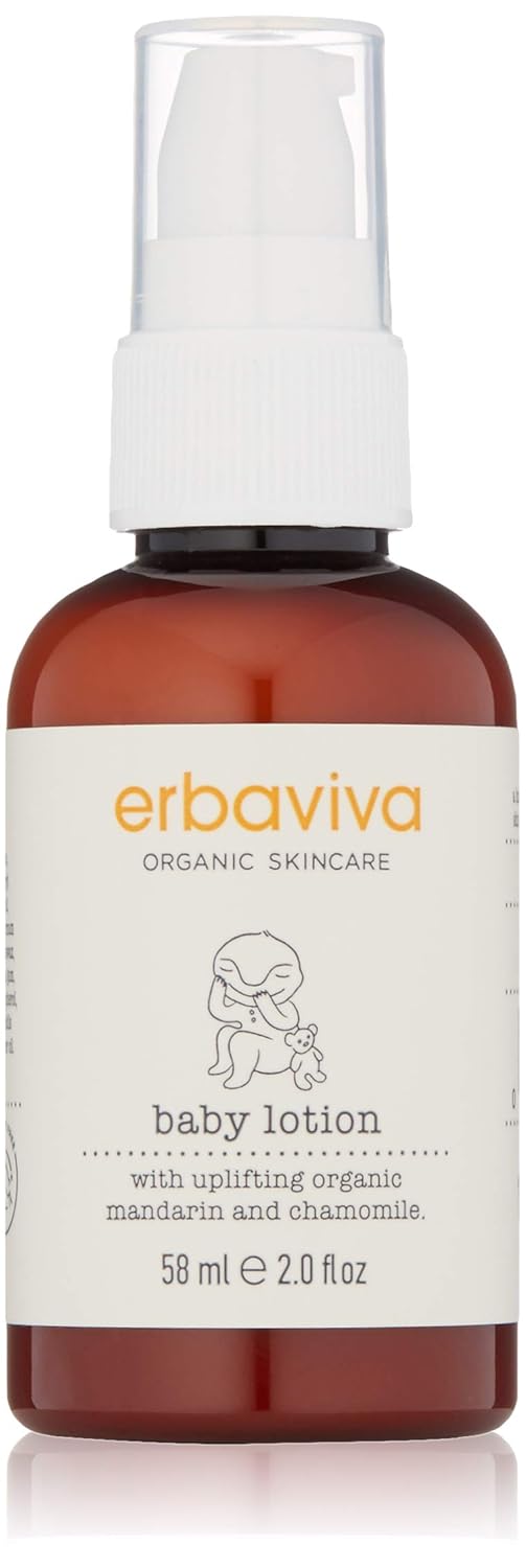 erbaviva Organic Baby Lotion, 2 Fl Oz