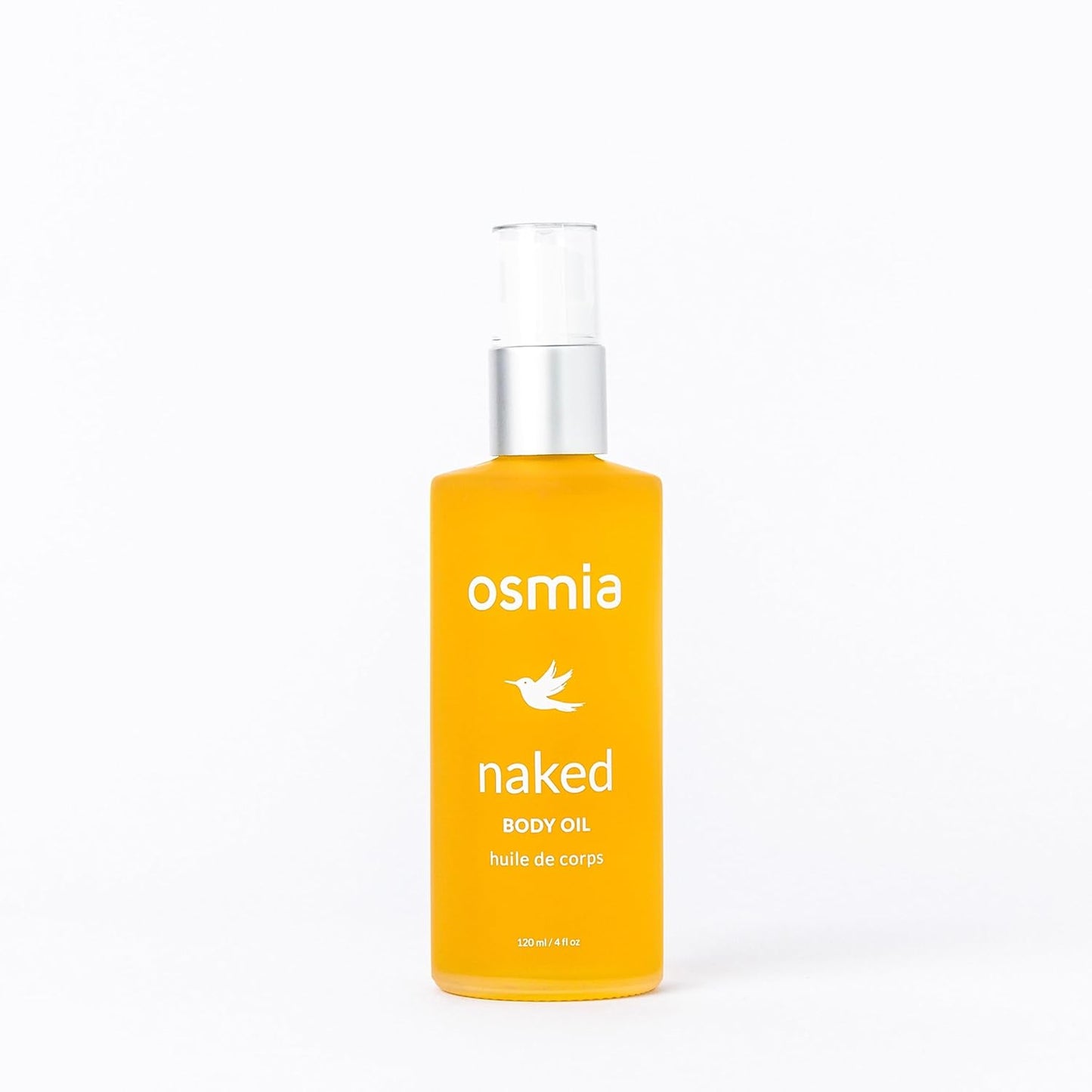 Osmia Skincare - Natural Naked Body Oil | Rosehip, Borage, + Sweet Almond Oils | Soften, Smooth, Nourish | Clean Beauty For Healthy Skin (4 fl oz | 118 ml)