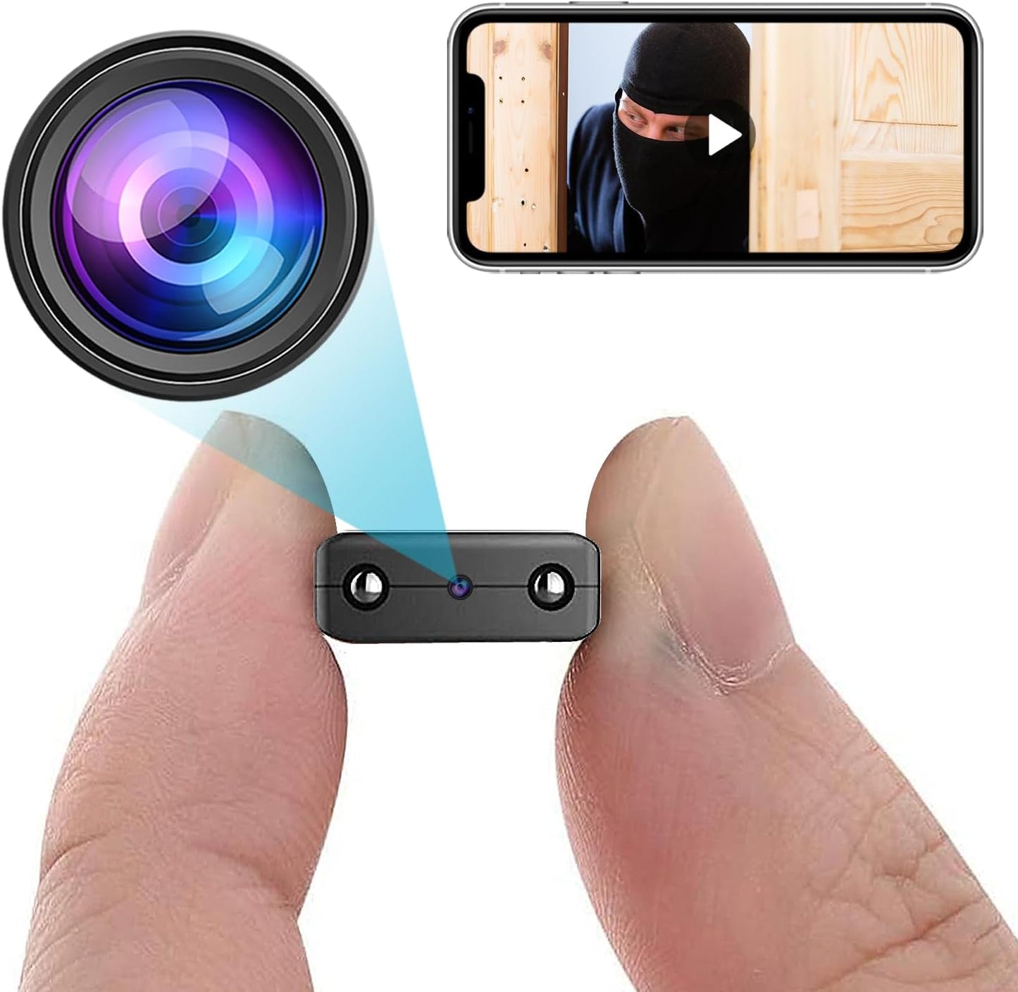 Wireless Wifi Camera,HD1080P WiFi Home Camera For Home Security,Pet Camera,Baby Monitor Camera with Night Vision,Motion Detection,Cloud Storage,Remote Viewing for Indoor/Outdoor with iOS Android APP