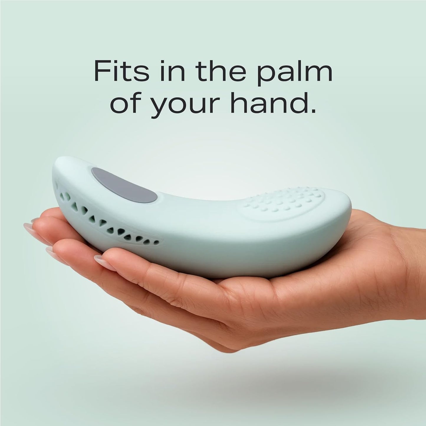 Zomee Cooling Lactation Massager 2-1 Breastfeeding Relief for Engorgement & Clogged Ducts, Vibration & Cooling Therapy, Portable, Rechargeable, BPA-Free for Nursing Moms