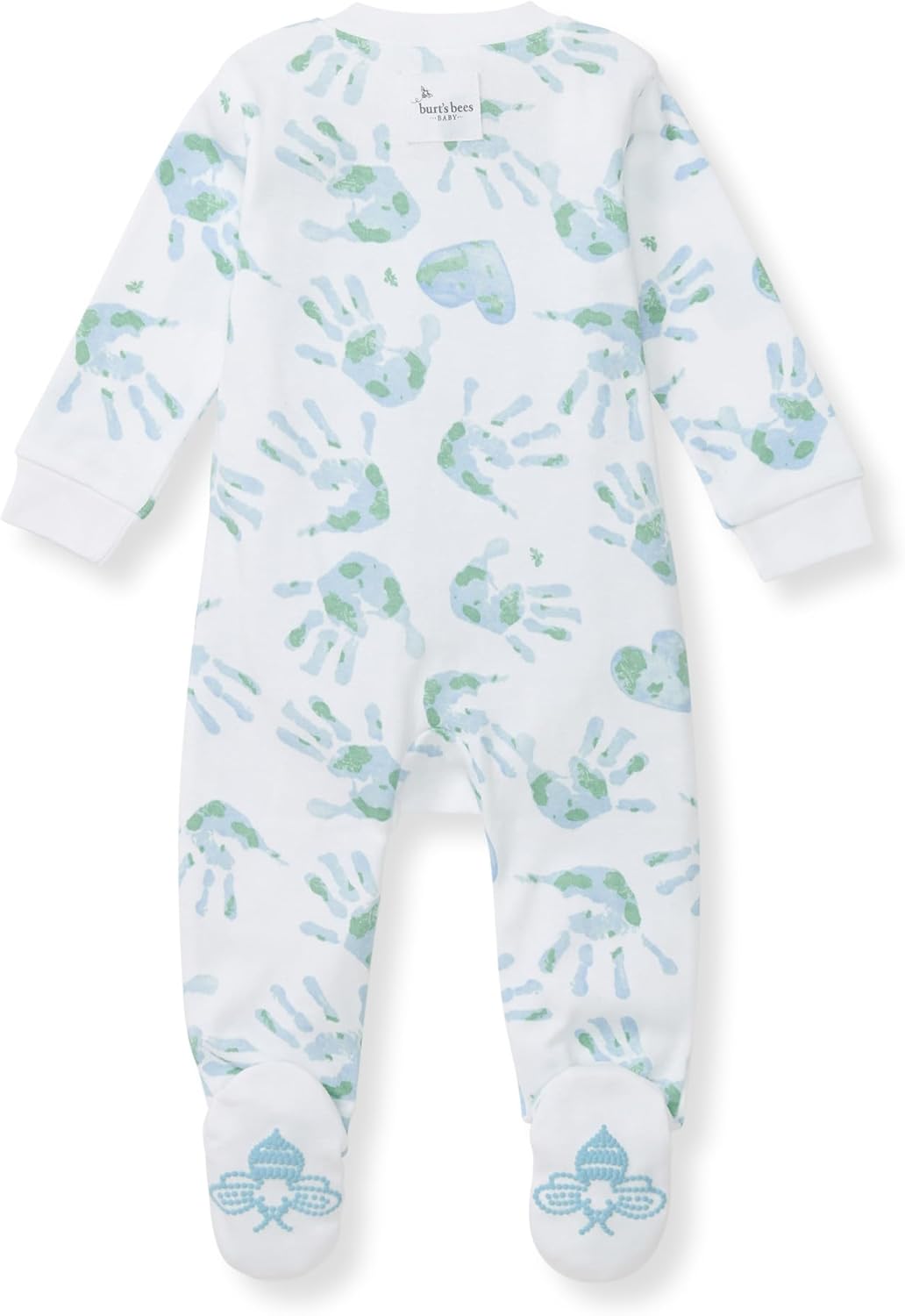 Burt’s Bees Baby Boys' One-Piece Sleep and Play 100% Organic Cotton PJs