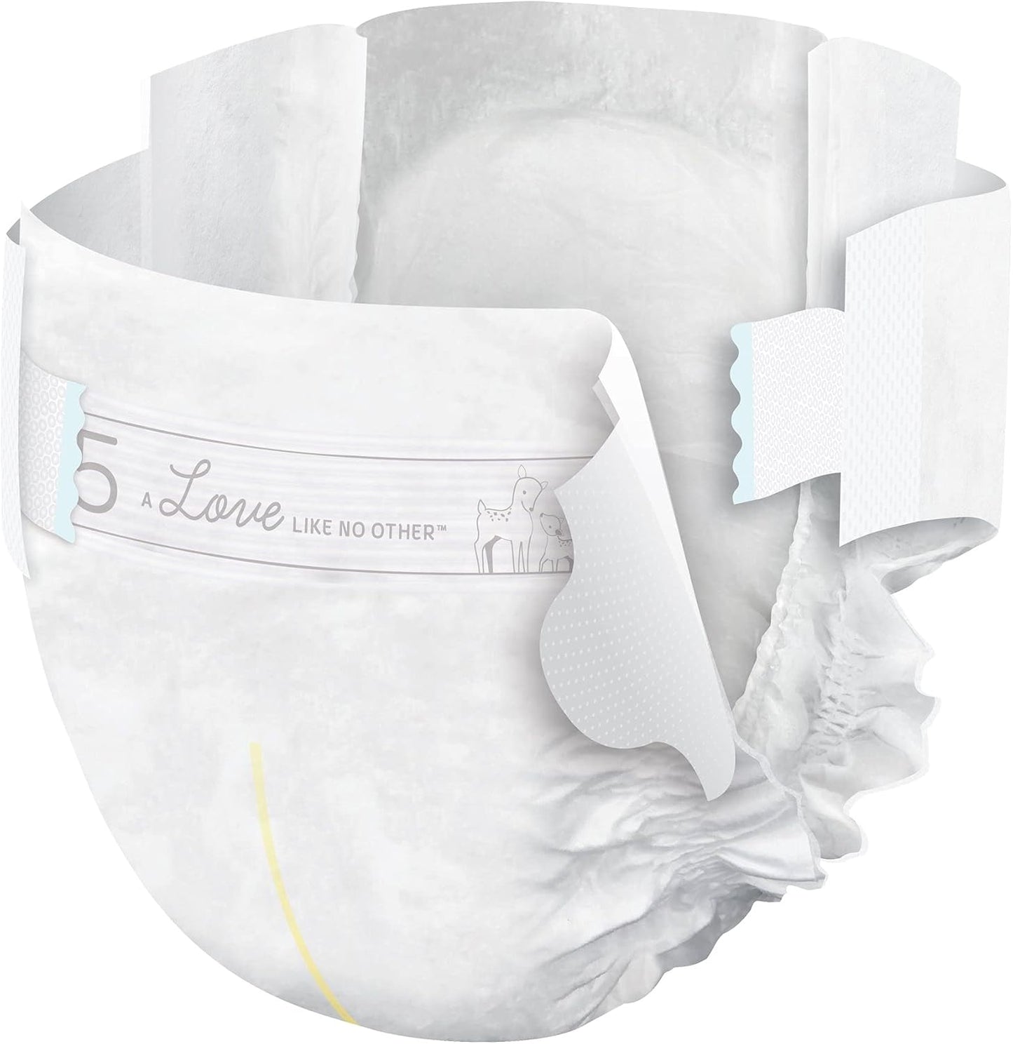 Bambo Nature Hypoallergenic Dream Baby Diapers, Premium Eco-Labeled Sustainable Diapers, Enhanced Leakage Protection, Totally Chlorine-free, Skin Friendly, and Super Absorbent - Size 5 (75 Count)