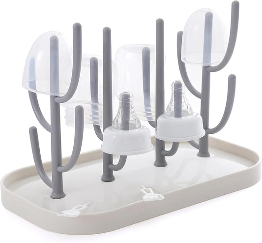 XYW Baby Bottle Drying Rack, Bottle Dryer Rack Holder, Space Saving Standing Drying Rack for Baby Bottles, Pump Part Cleaning, Countertop Drying Rack Baby Accessory