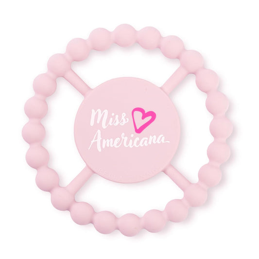 Baby Teether by Bella Tunno, Silicone Teethers for Babies 3-6 Months, 6-12 Months, Baby Toys, Pacifier, Teething Relief, Boys, Girls, Miss Americana