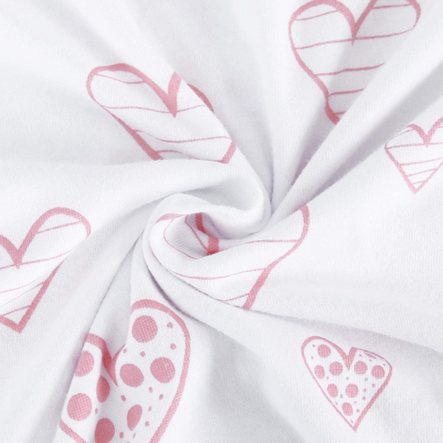 Bassinet Sheets Fit for Simmons Kids by The Bed City Sleeper Bassinet(Twins), Moses Basket and Hospital Bassinet, 100% Jersey Knit Cotton, 2 Pack, Pink Print