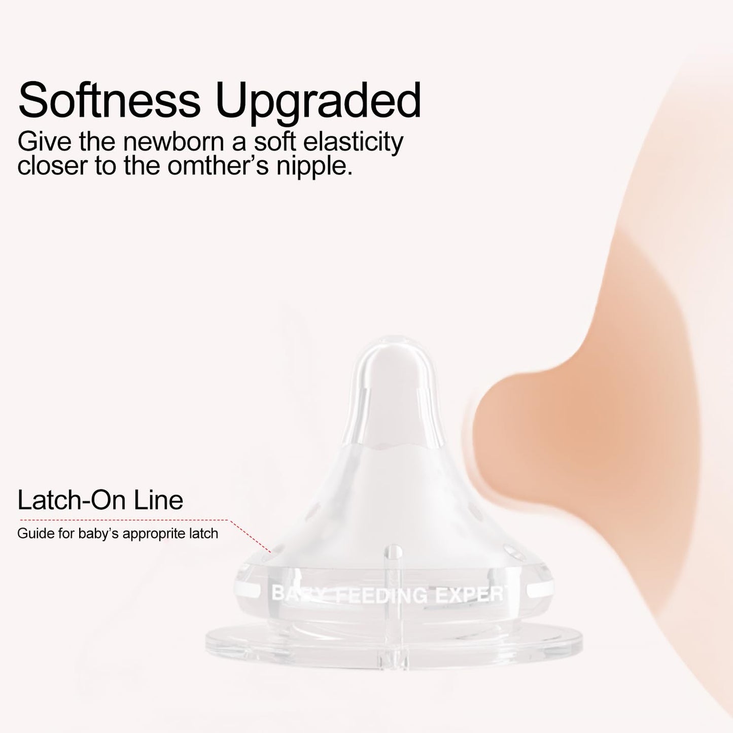 Natural Glass Baby Bottles Gentle & Extra Slow Flow, Newborn Breastfeeding Bottle with Anti Colic Nipple for 0 Months Babies, 3 Packs (White (5 Ounce), 1 Count (Pack of 3))