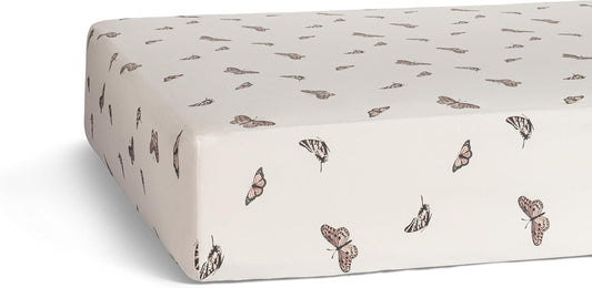 Parker Baby Soft & Durable Fitted Baby Crib Sheets | Snug Fit for Standard Crib Mattresses | Machine Washable, Fade-Resistant & Modern Nursery Designs