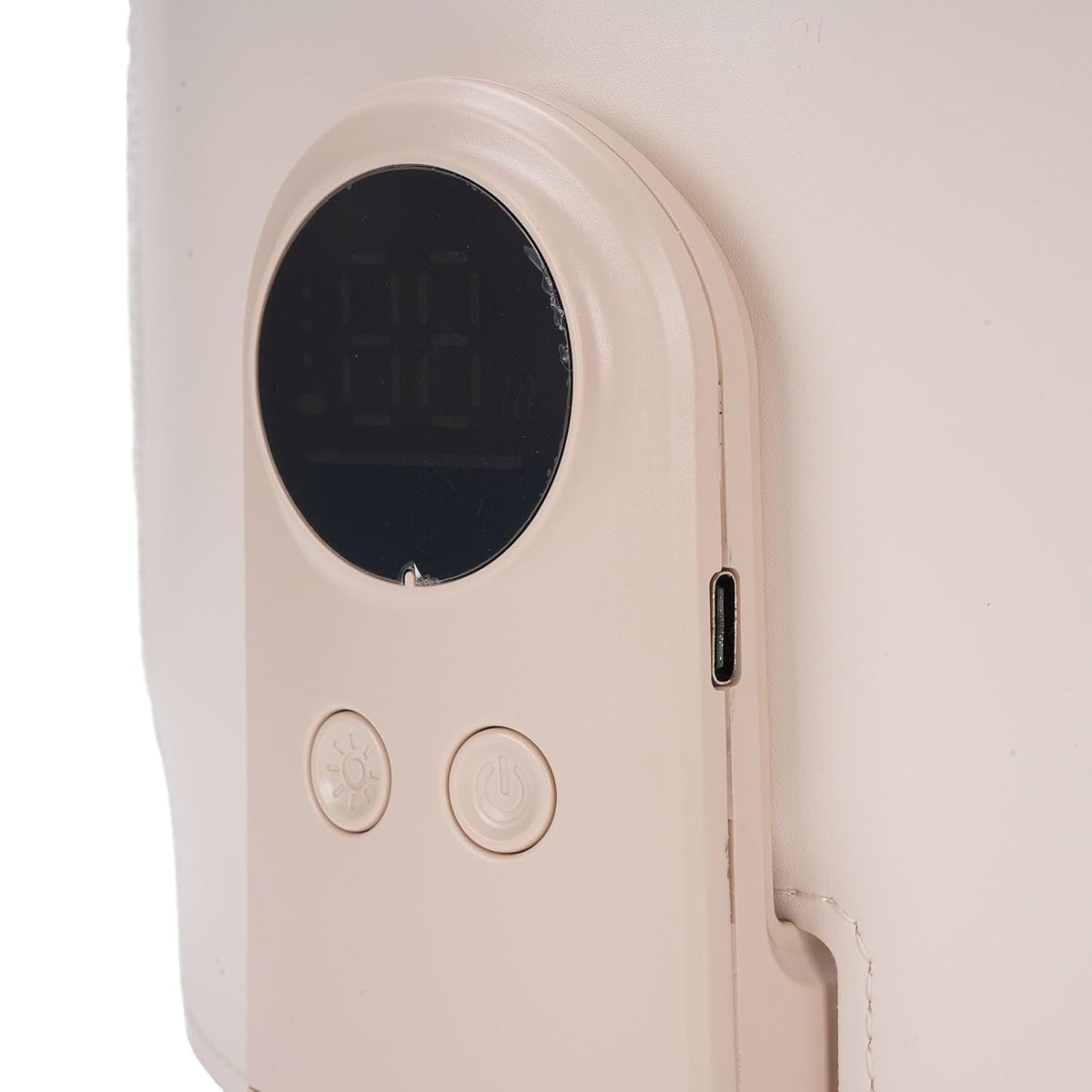 YUYTE Portable Baby Bottle Warmer, Milk Warmer for Bottles 6 Temperature Settings Auto Off with 6000mAH Battery for Travel Outdoor Feeding