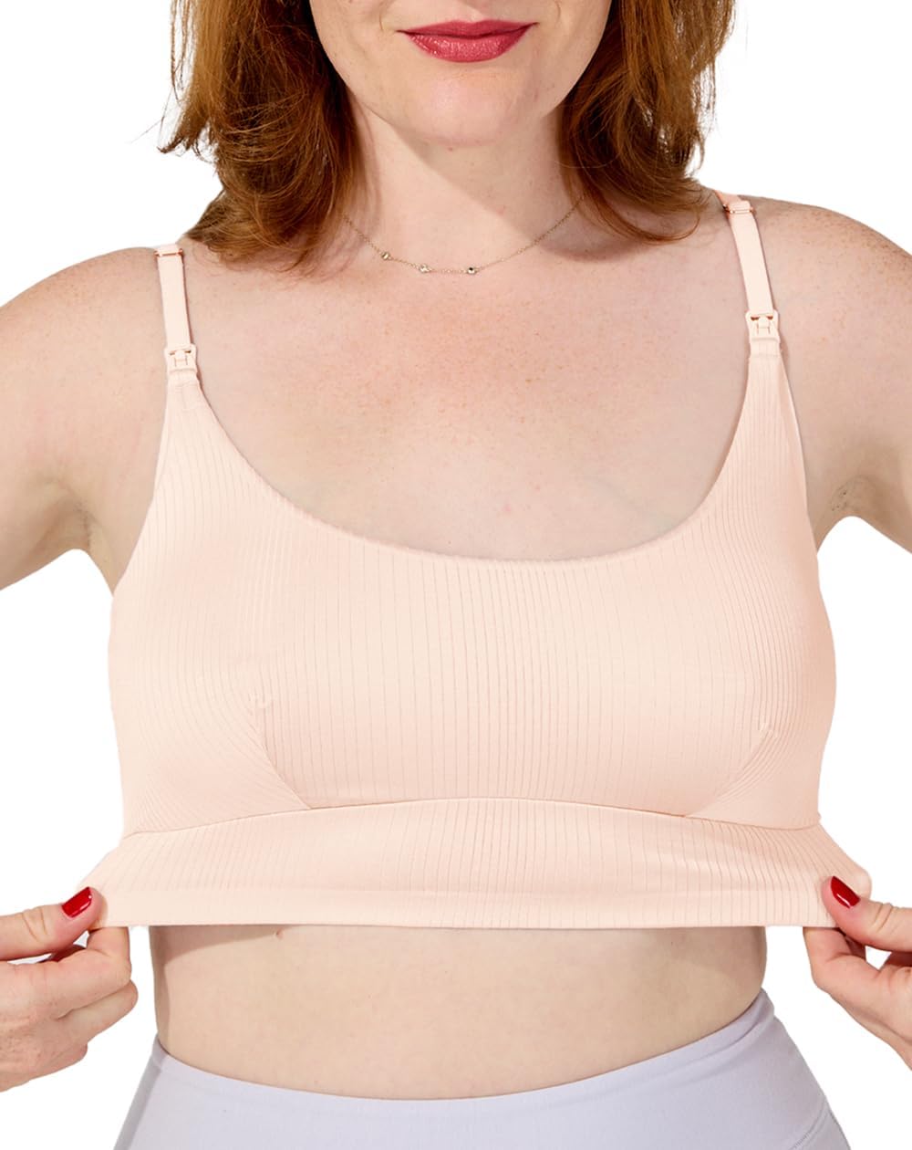 Bodily Everything Bra for Pregnancy, Nursing & Breastfeeding, Soft, Stretchy, Maternity & Sleep Bra with Nursing Access